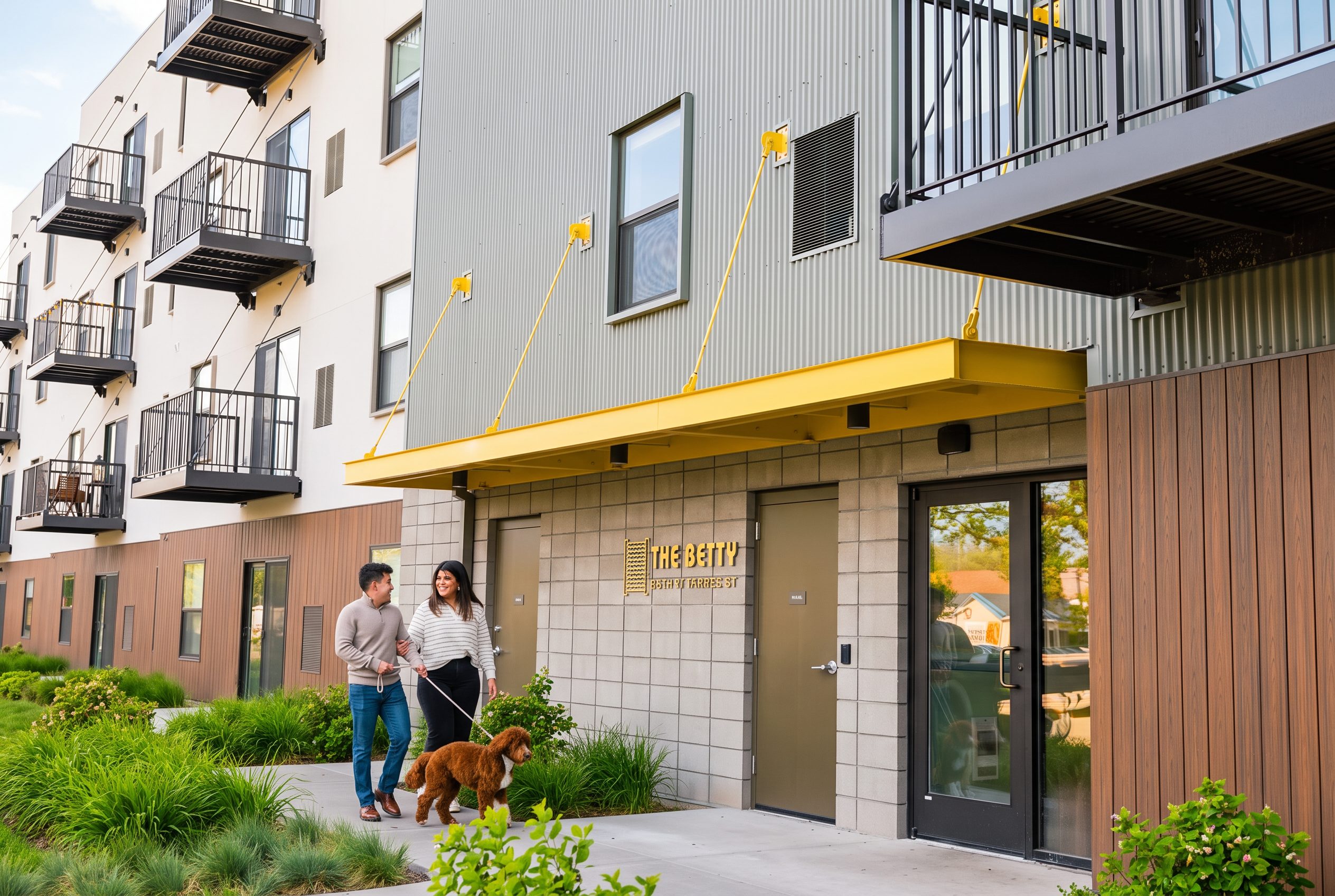 The Betty apartment community entrance in Boise, Idaho