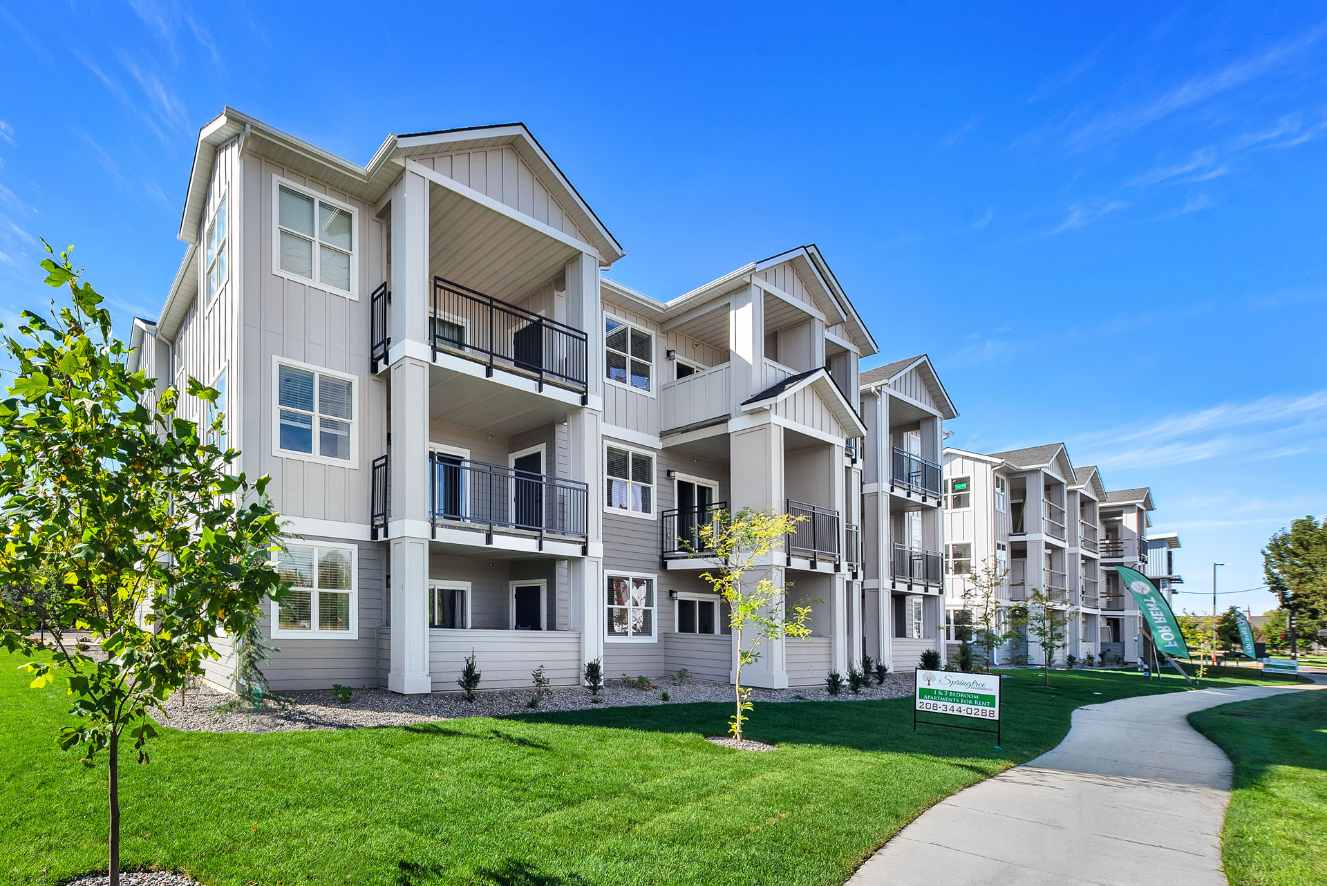 Springtree multifamily community in Boise, Idaho